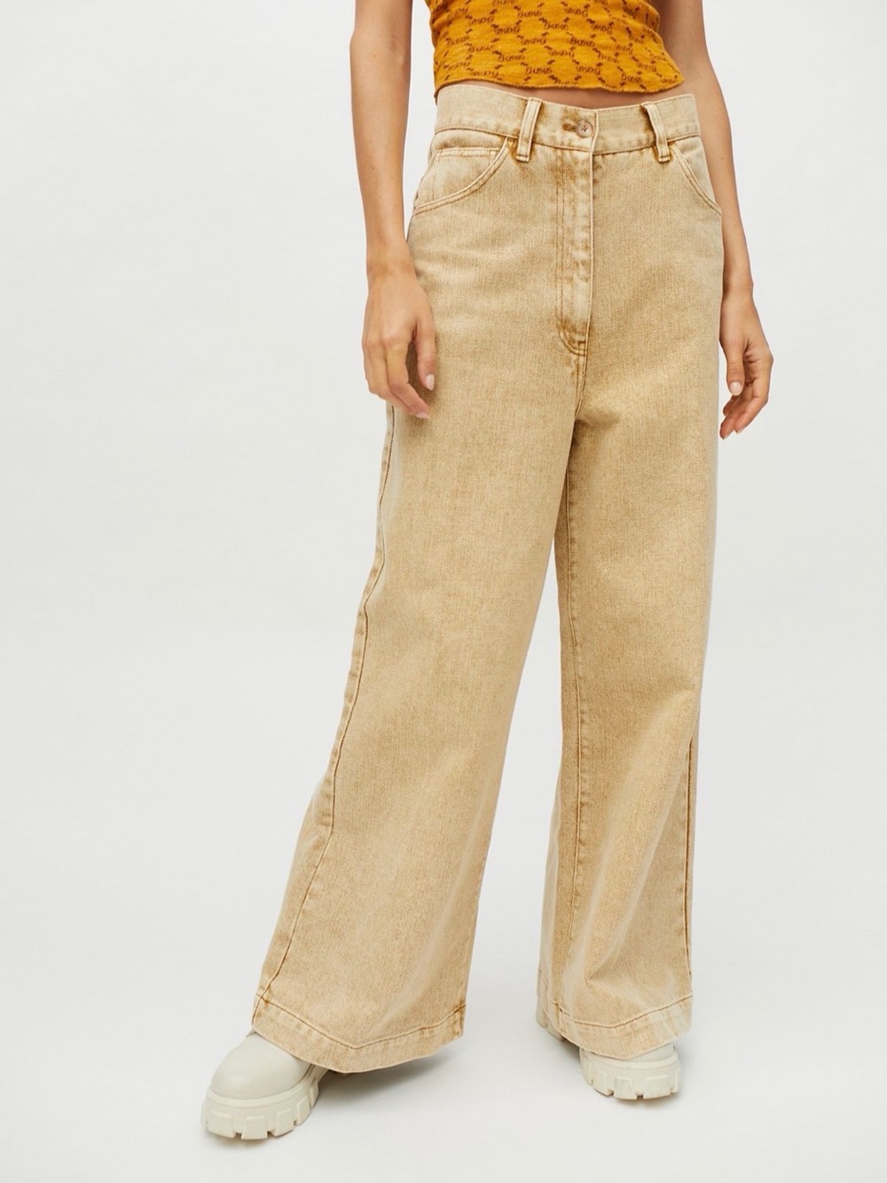 Urban Outfitters Lena Wide Leg High-Rise Jeans size 26